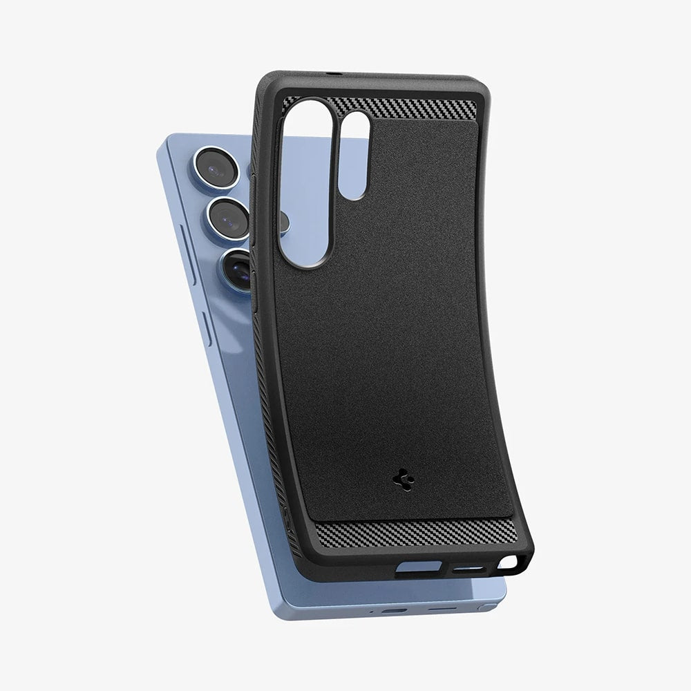 Spigen - Rugged Armor MagSafe maska za Samsung Galaxy S25 Ultra ACS08951 - mat crna