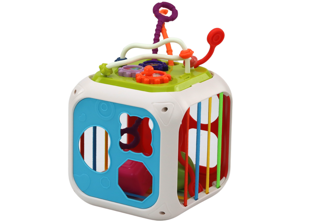 Edukativna kocka za bebe Sorter 7u1 - šarena