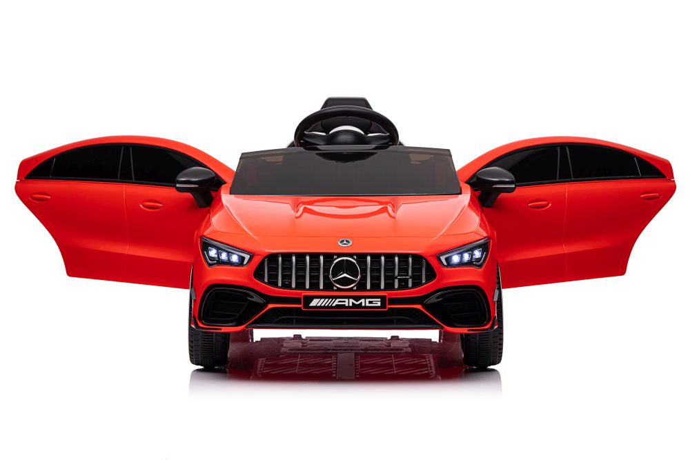 Licencirani auto na akumulator Mercedes CLA 45s AMG 4x4 - crveni