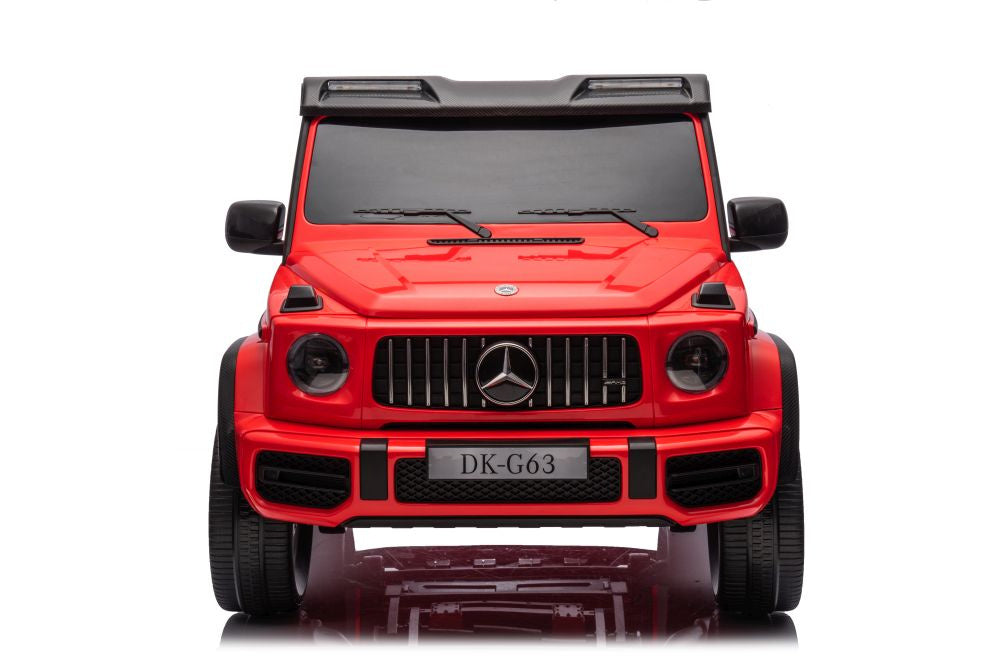 Licencirani auto na akumulator Mercedes G63 XXL 4x4 - dvosjed - crveni