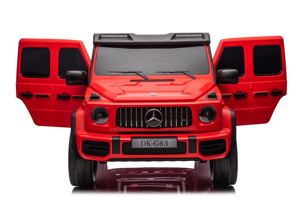 Licencirani auto na akumulator Mercedes G63 XXL 4x4 - dvosjed - crveni
