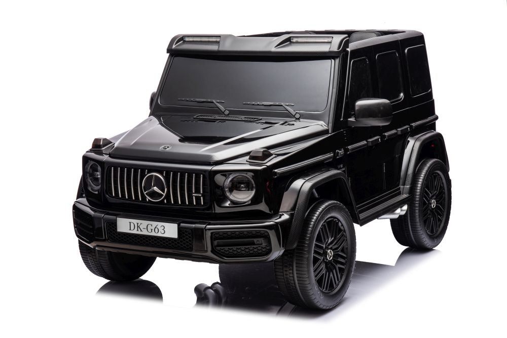 Licencirani auto na akumulator Mercedes G63 XXL 24V 4x4 - DVOSJED - crni