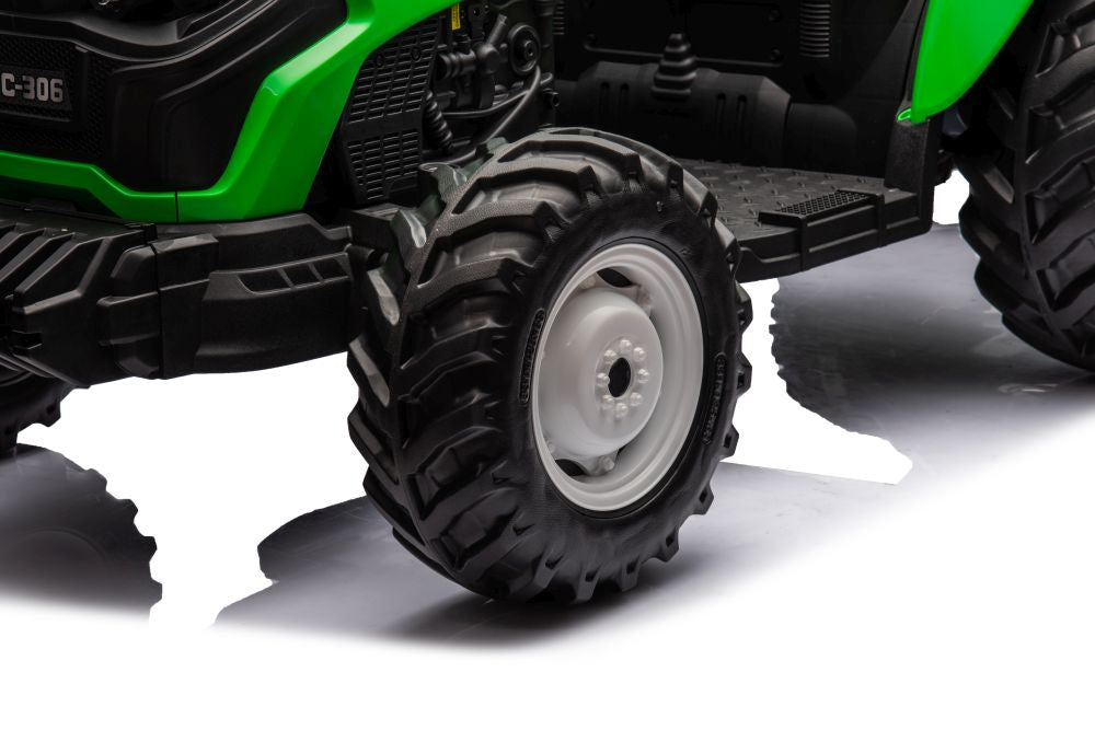 Traktor na akumulator HC-306 24V - zeleni
