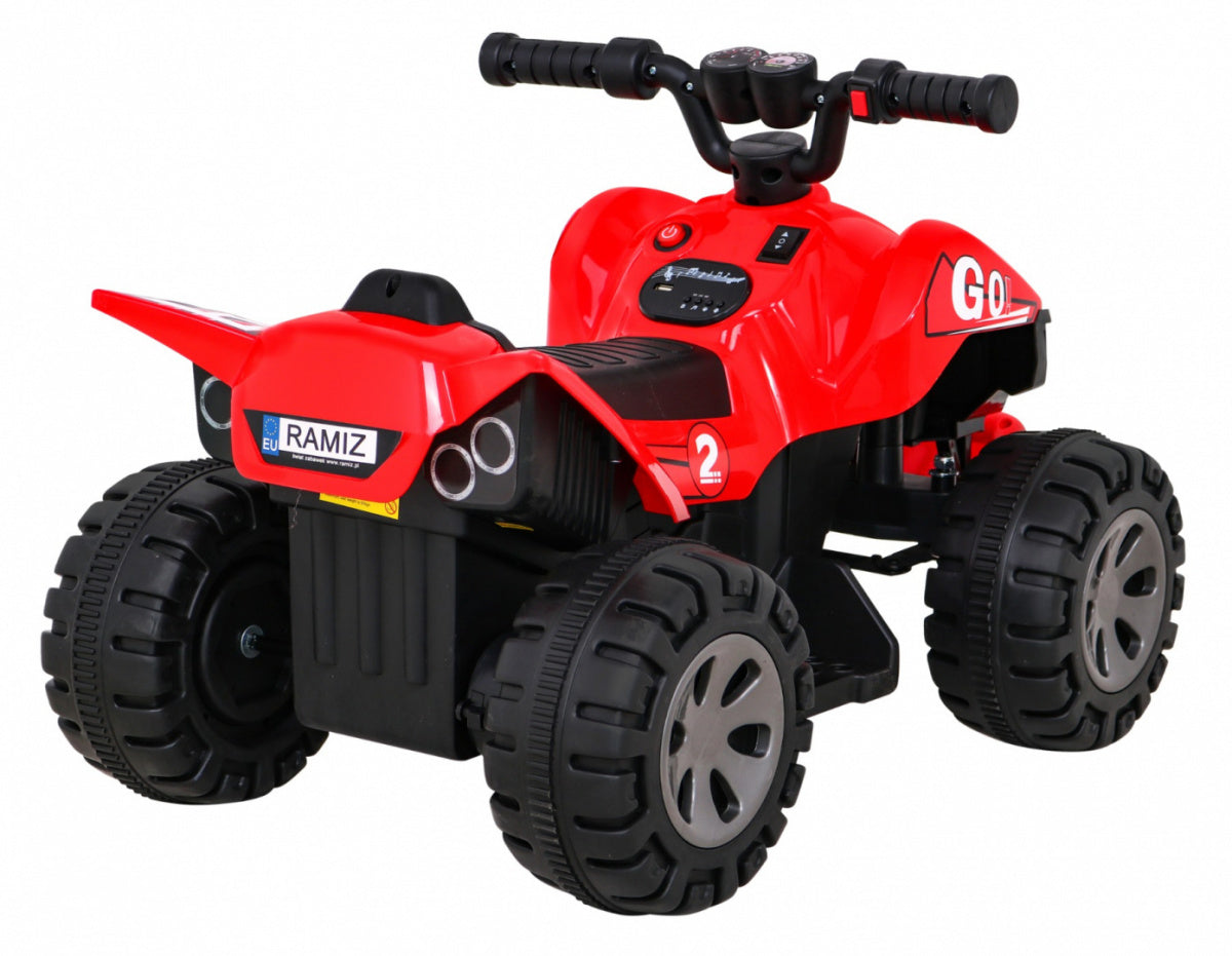 Quad na akumulator THE FASTEST - crveni