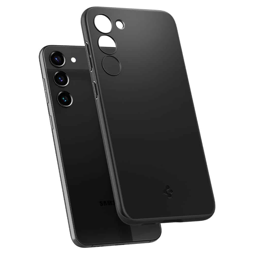 Spigen - Thin Fit za Samsung Galaxy S23 - crna