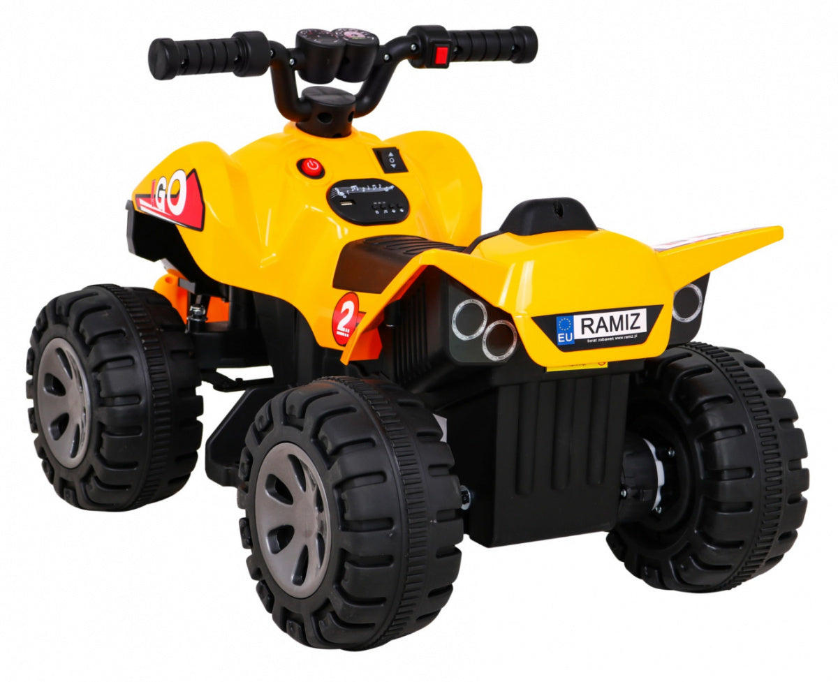 Vehicle Quad THE FASTEST Yellow