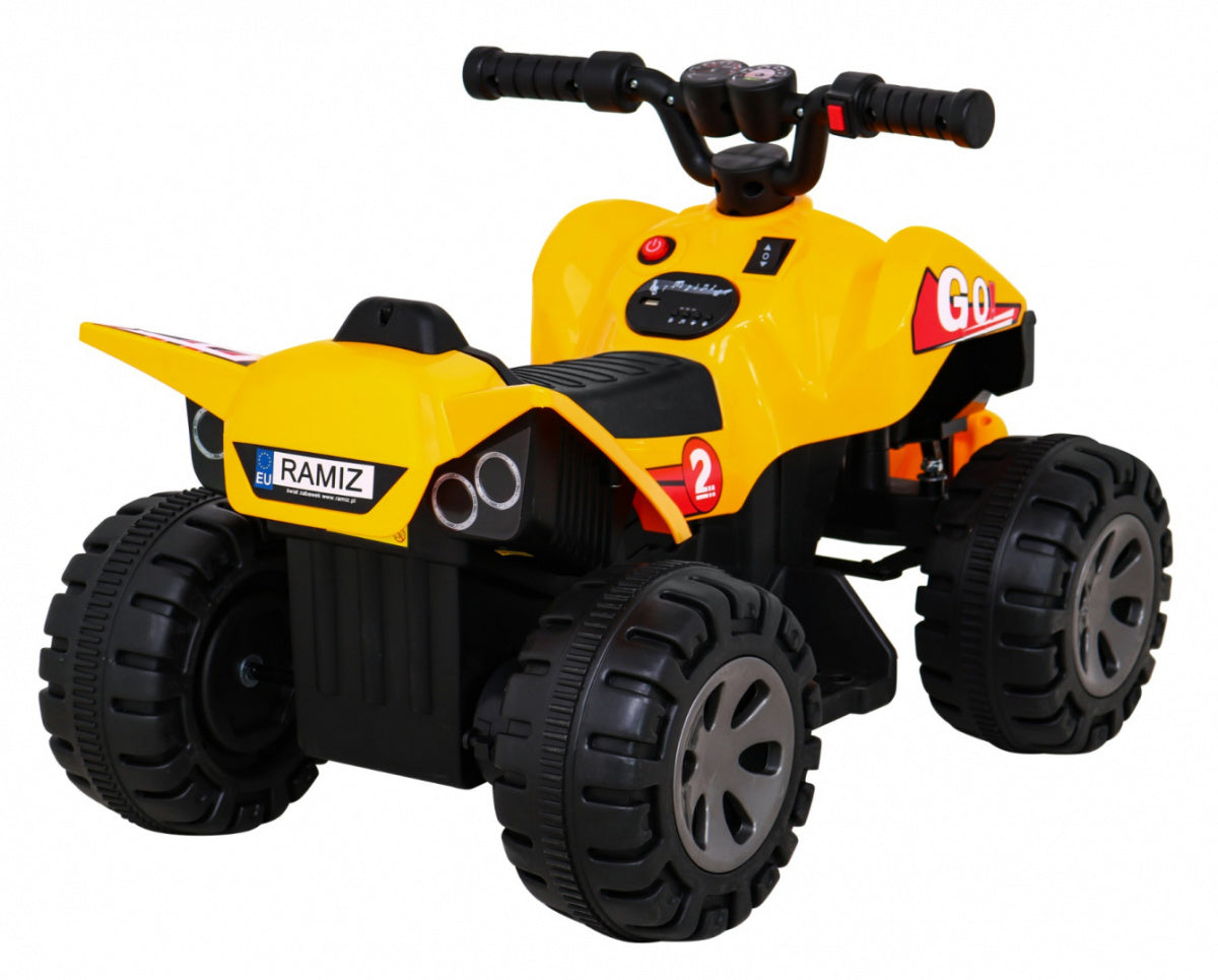 Vehicle Quad THE FASTEST Yellow