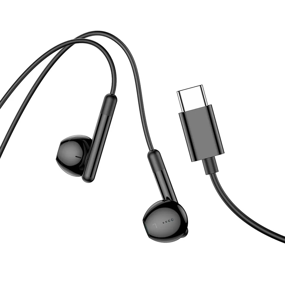 HOCO slušalice / in-ear slušalice Type C M93 crne