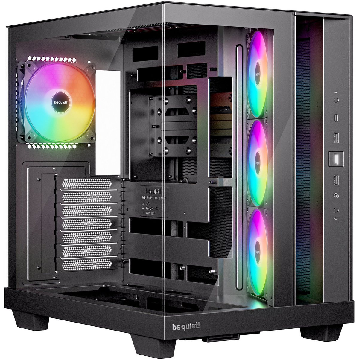be quiet! Light Base 500 LX Black Midi Tower Crno