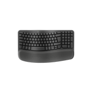 Logitech Wave Keys tipkovnica RF bežični + Bluetooth QWERTY US Međunarodna Grafit