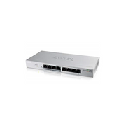 Zyxel GS1200-8HP v2 Upravljano Gigabit Ethernet (10/100/1000) Podrška za napajanje putem Etherneta (PoE) Sivo