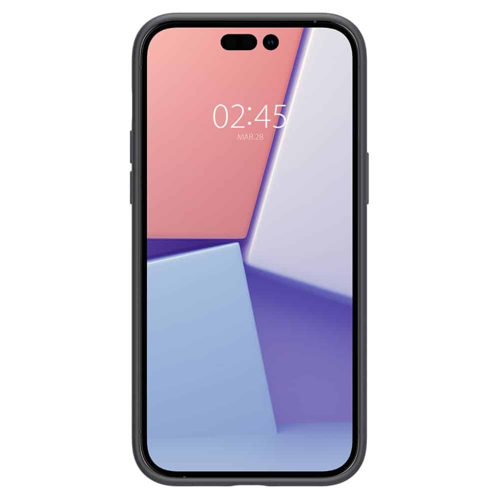 SPIGEN SILICONE FIT MAG MAGSAFE MASKA ZA IPHONE 14 PRO MAX CRNA