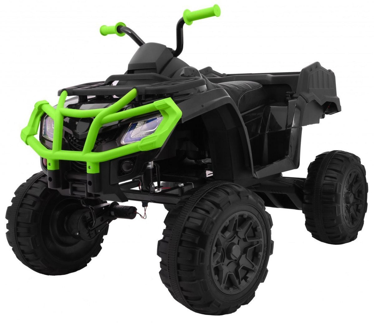 Quad na akumulator XL ATV - crno/zeleni