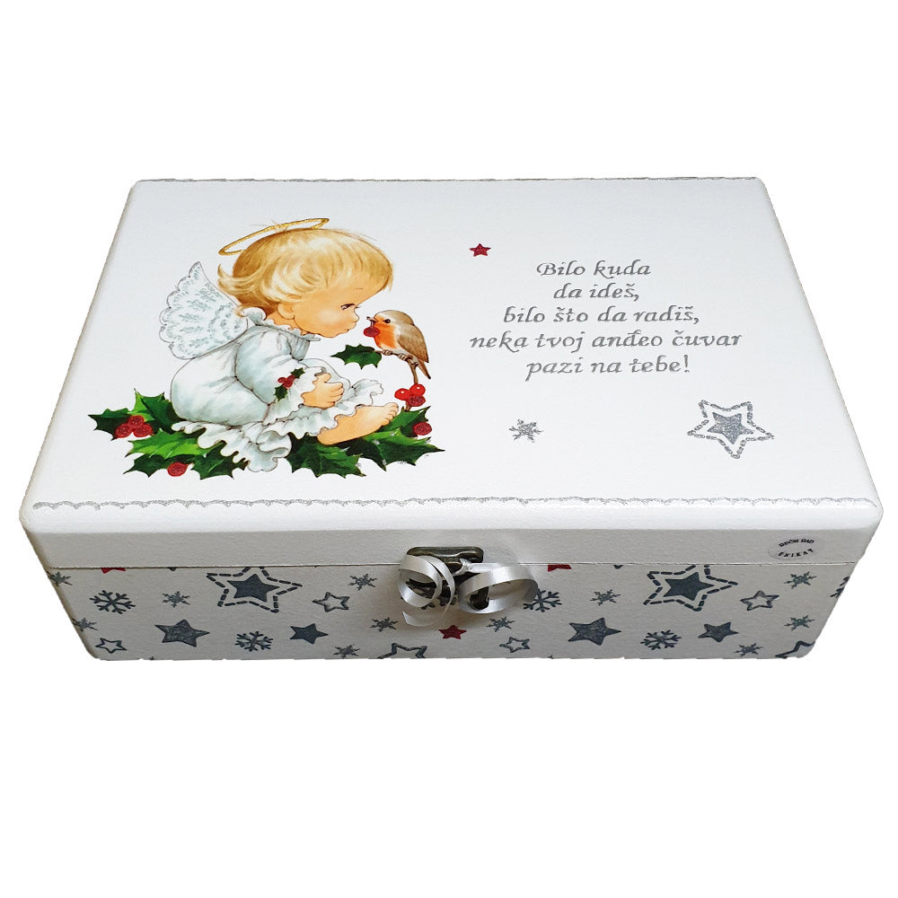 🎁 Emlékdoboz Kézzel Írt Üzenettel – Legyen A Te Őrangyalod Mindig Veled 🎁 Š154155