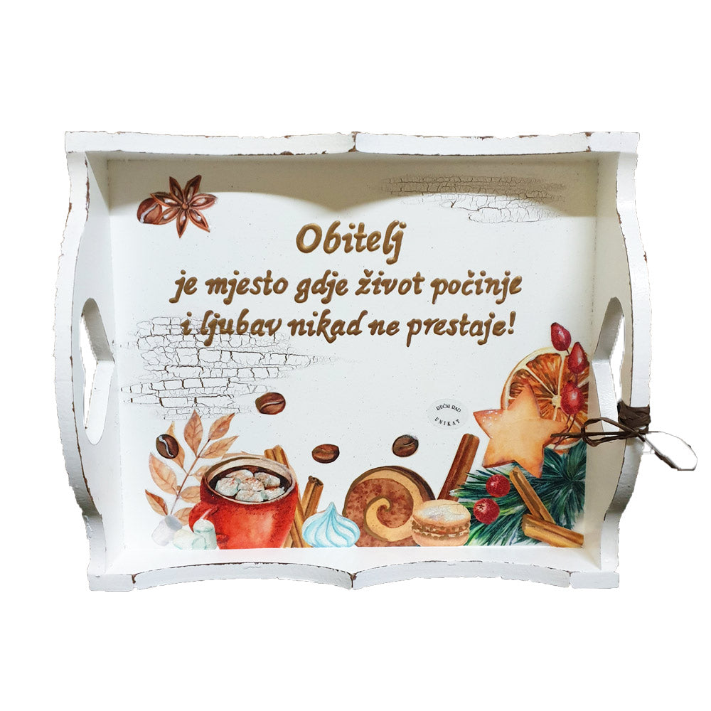🎁 Ünnepi Tálca Különleges Pillanatokra a Legkedvesebbekkel 🎁  Š16019