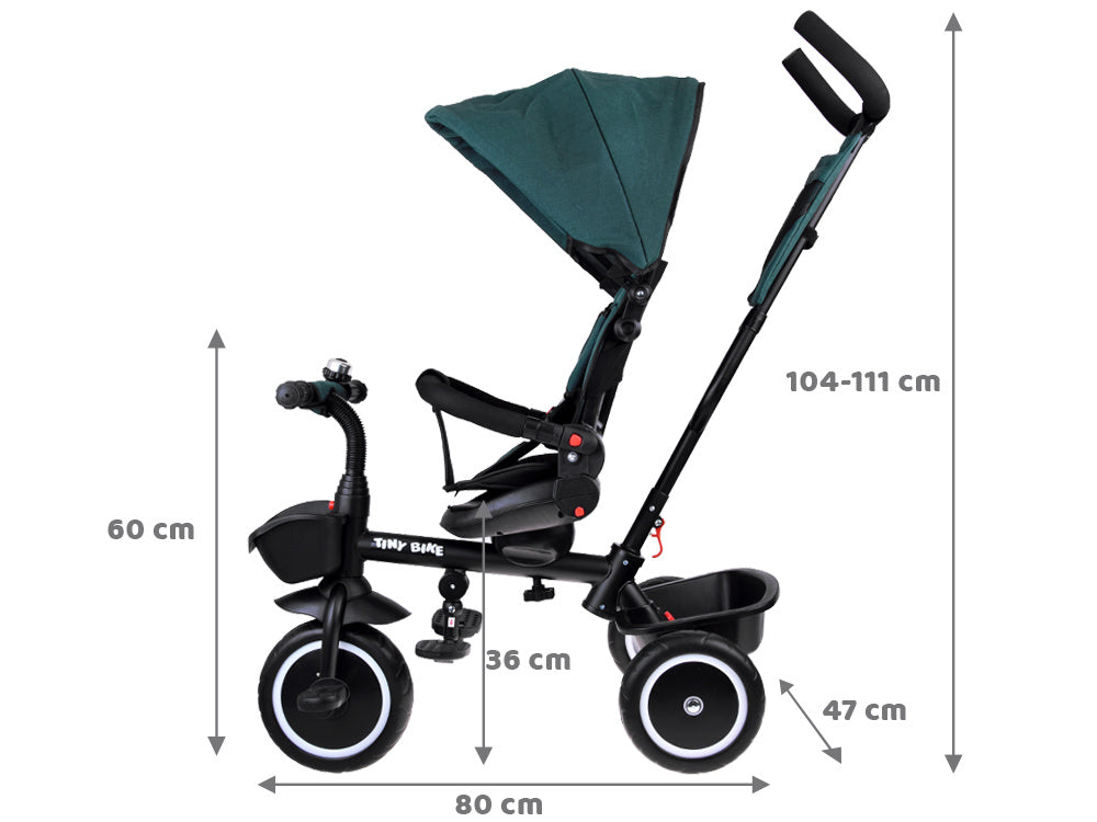 Tricikl Tiny Bike 3u1 – Green