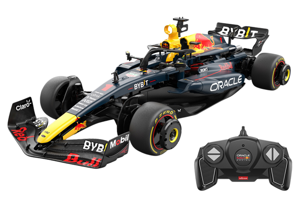 Licencirana formula na daljinsko upravljanje i sastavljanje Rastar 1:16 Red Bull F1 Bolid - tamno plava