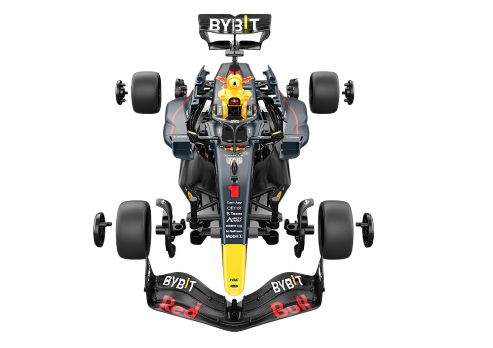 Licencirana formula na daljinsko upravljanje i sastavljanje Rastar 1:16 Red Bull F1 Bolid - tamno plava