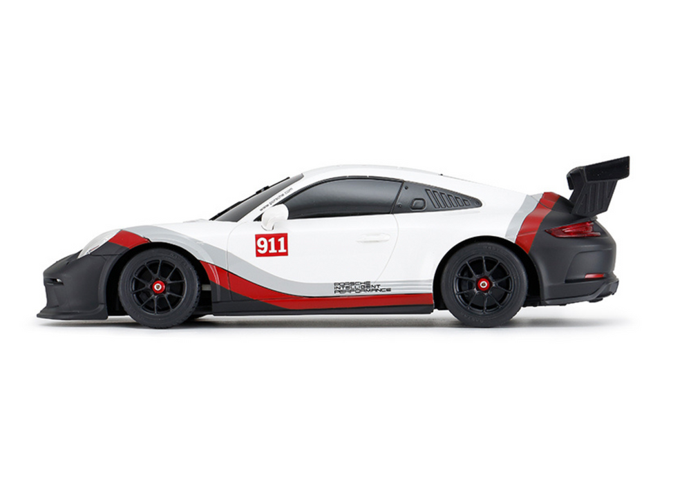 Licencirani auto na daljinsko upravljanje 1:18 Rastar Porsche 911 GT3 - bijelo/sivi