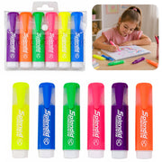 Highlighter Pen Set Pastel Colors 6pcs.