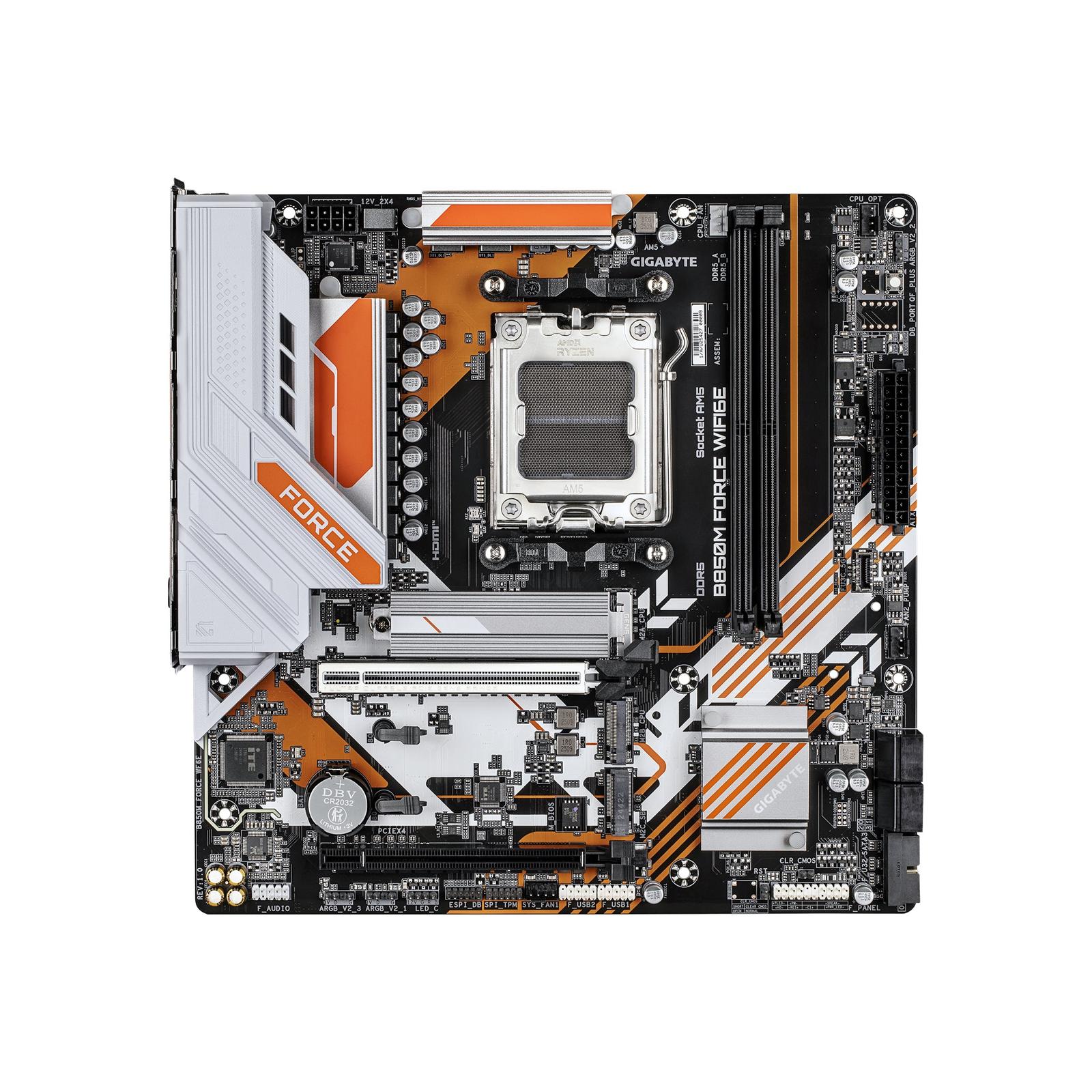 GIGABYTE B850M FORCE WIFI6E AMD B850 Utor AM5 Mikro ATX