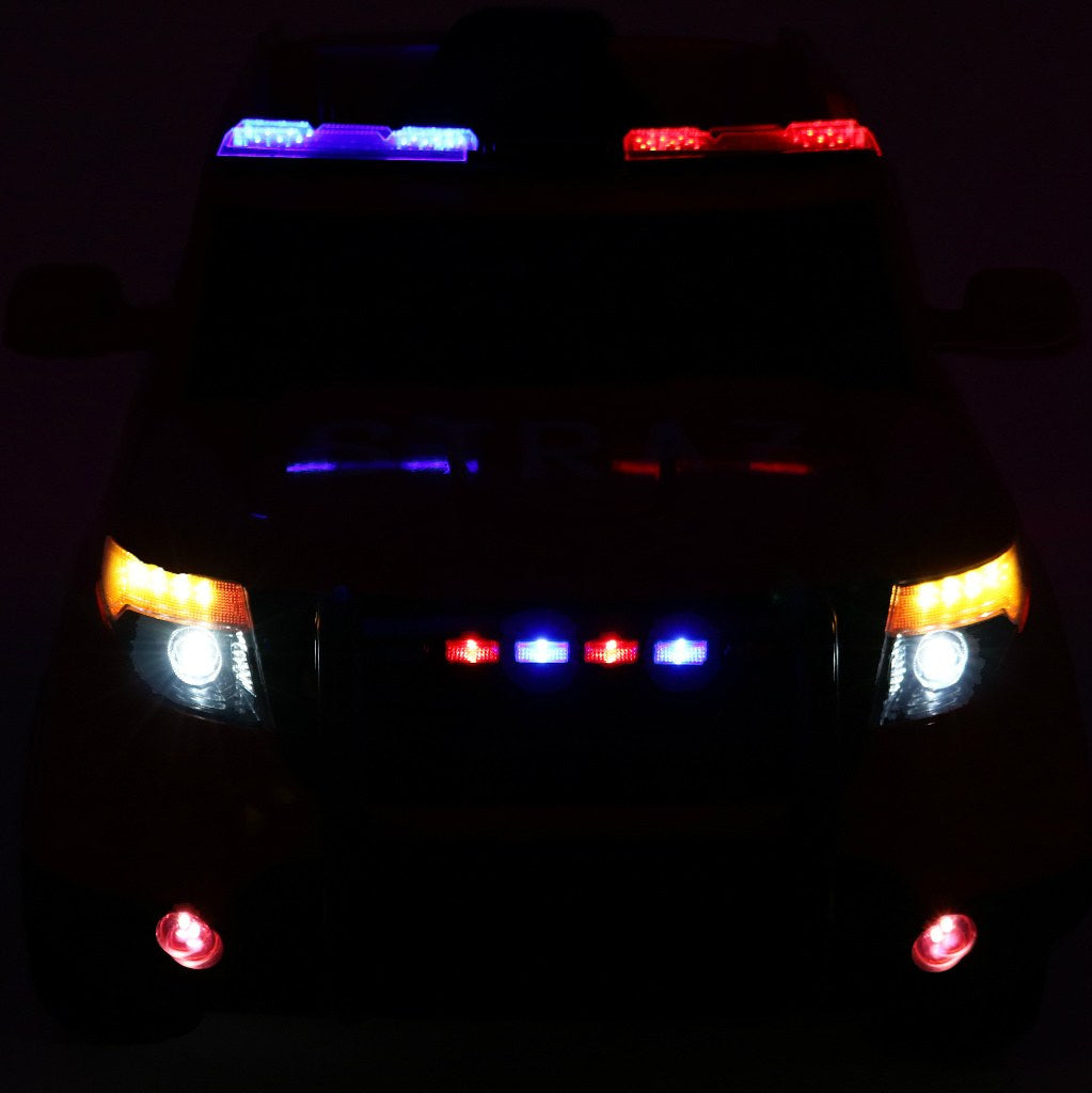 Auto na akumulator SUV Police - crni