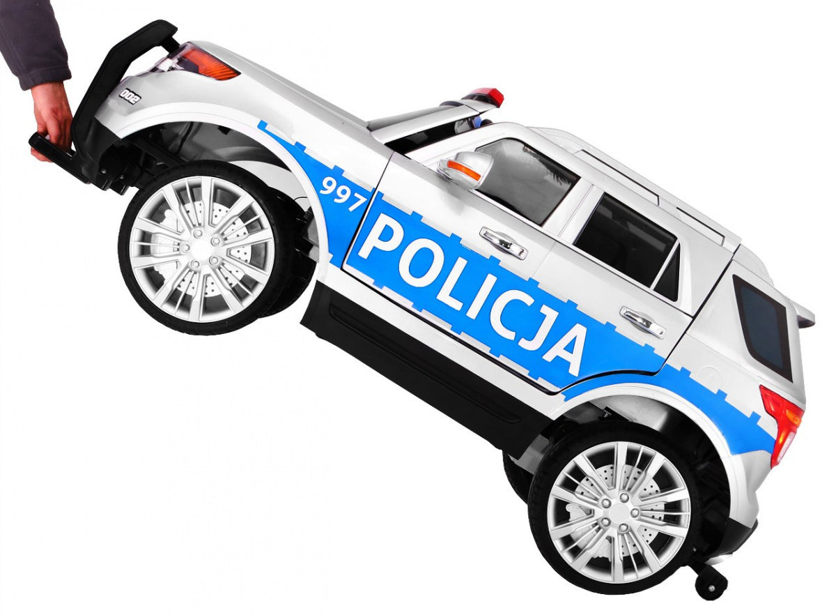 Auto na akumulator SUV Police - bijeli