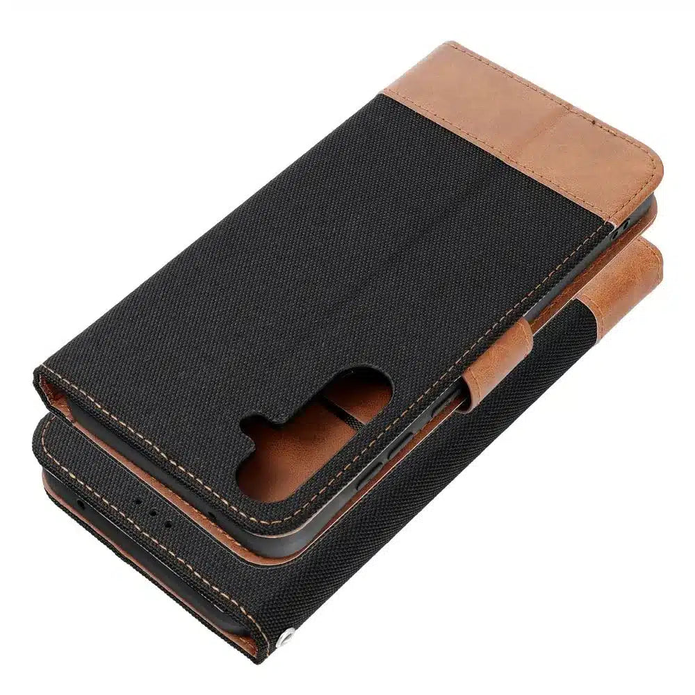 JEANS book-style preklopna maska za Samsung Galaxy A16 5G crna