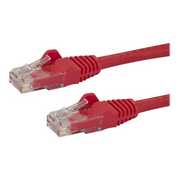 StarTech.com N6PATC2MRD kabel za umrežavanje Crveno 2 m Cat6 U/UTP (UTP)