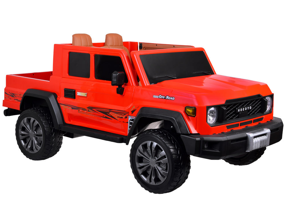Pick up AKU auto dvosjed crveni