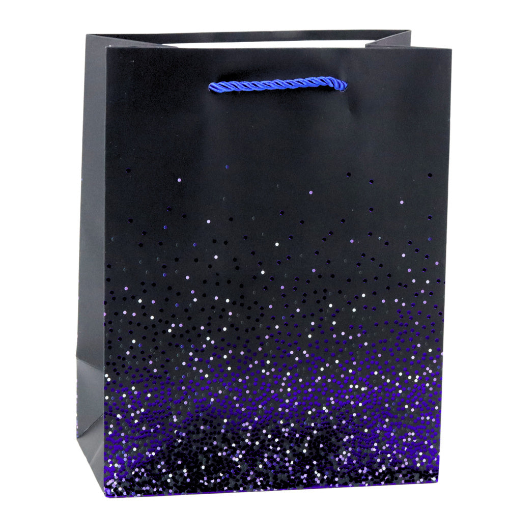 Gift Bag Glitter Gradient Dots 23 x 18 x 10.5 cm