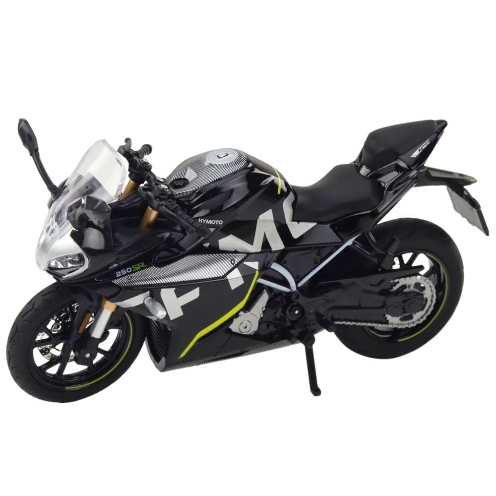Metalni motor za igru sa zvučnim i svjetlosnim efektima 250 SR 1:12 - crni