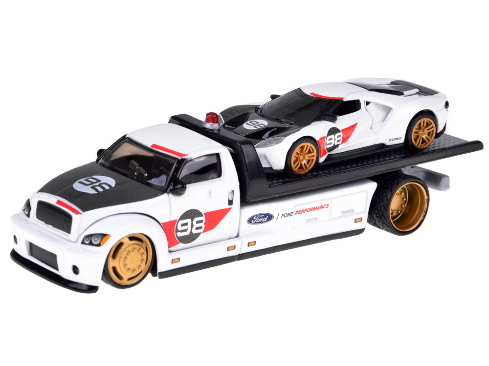 Maisto Flatbed & Ford GT Heritage 2021