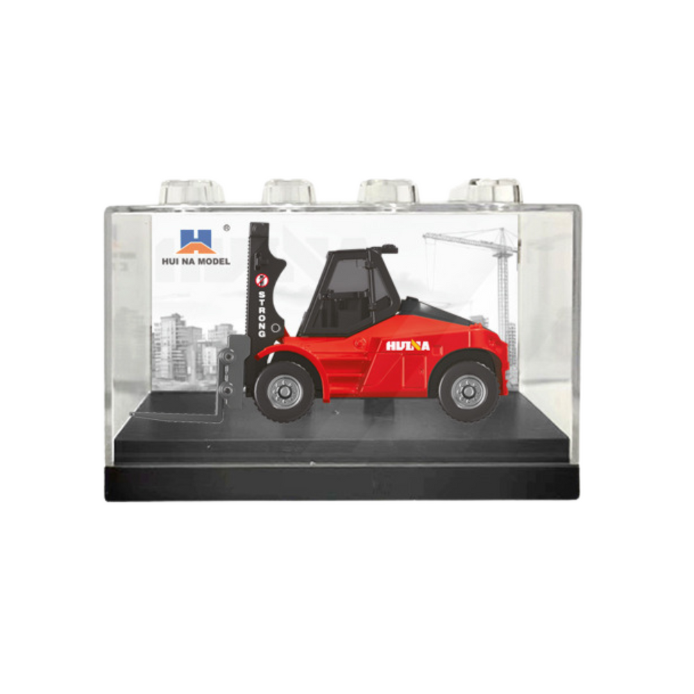 Kolekcionarski model viličara Huina 1:80 - Crveni