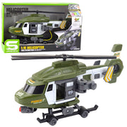 Vojni helikopter za igru u omjeru 1:16 - khaki