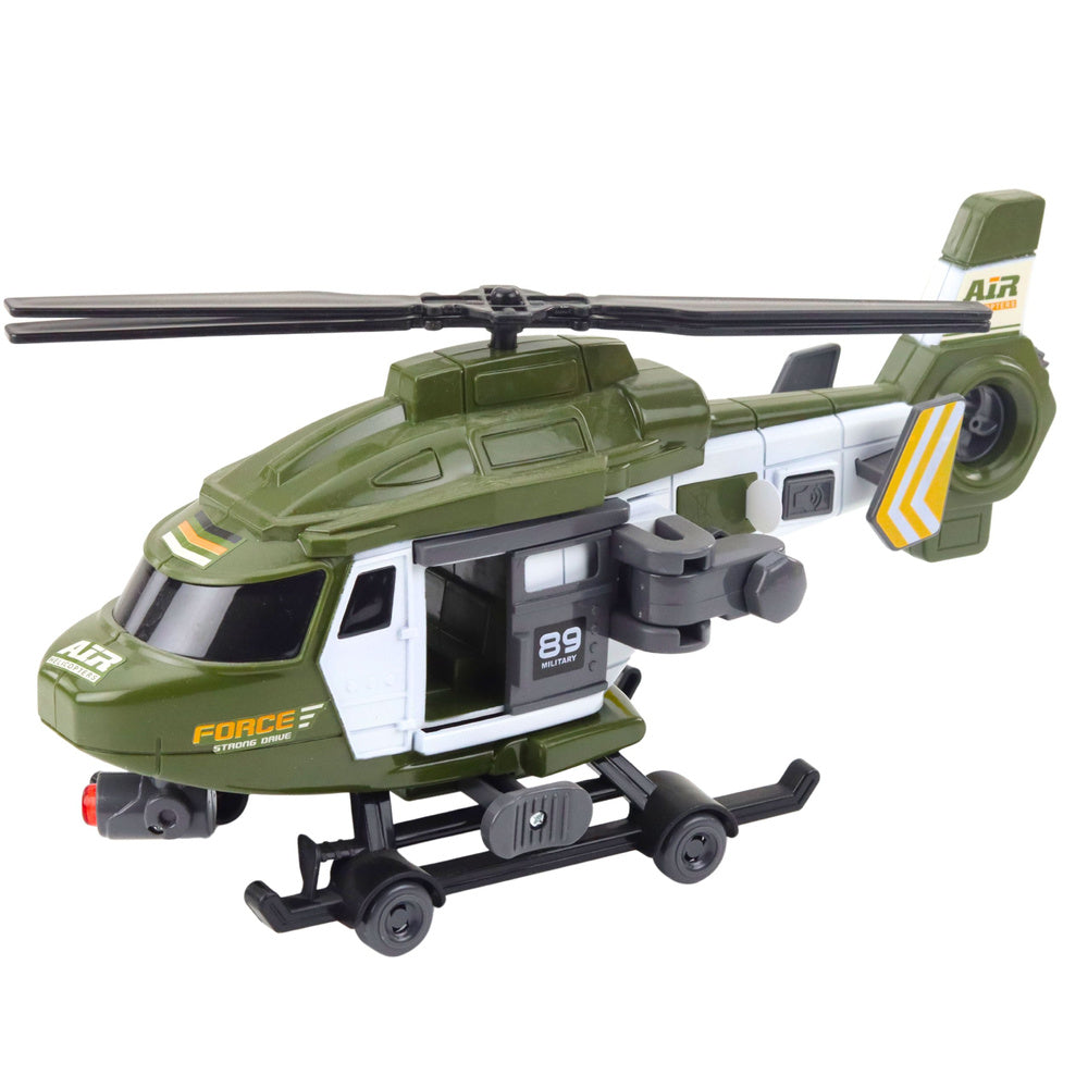 Vojni helikopter za igru u omjeru 1:16 - khaki