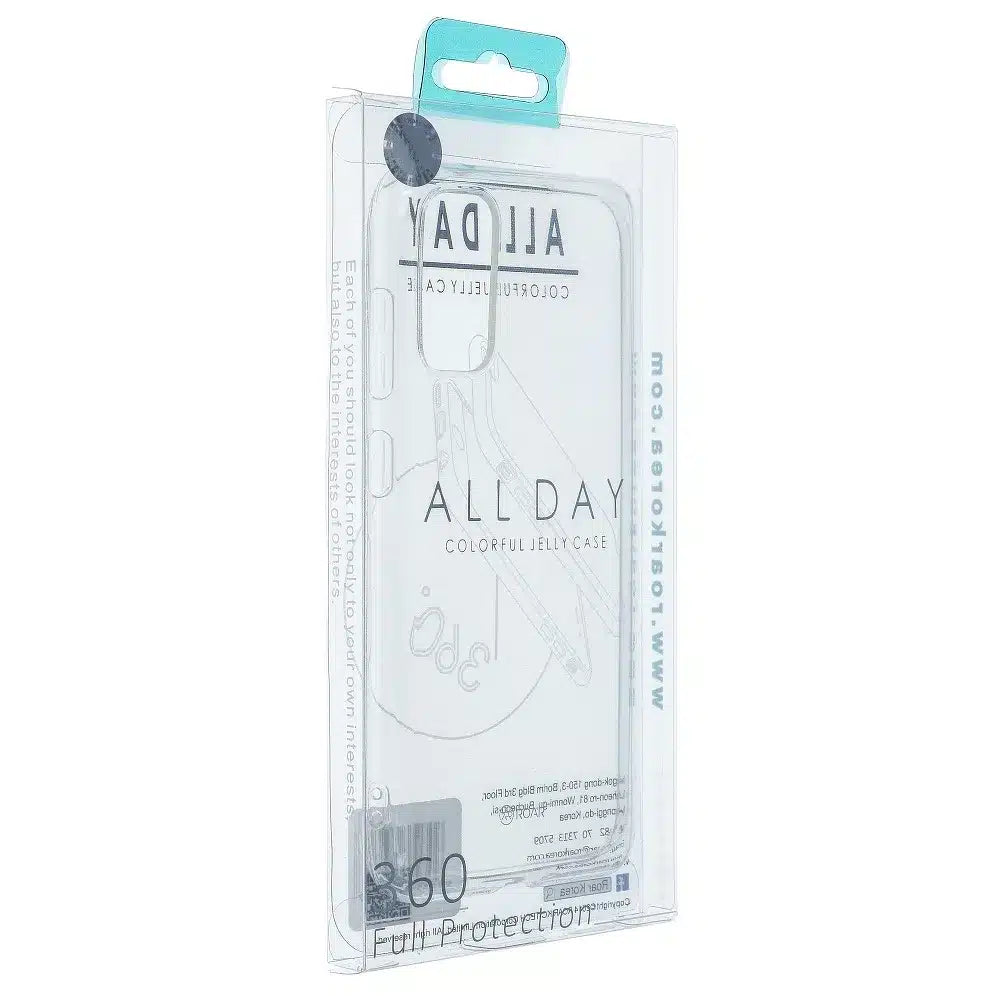 Jelly Roar maska - za iPhone 12 / 12 Pro prozirna