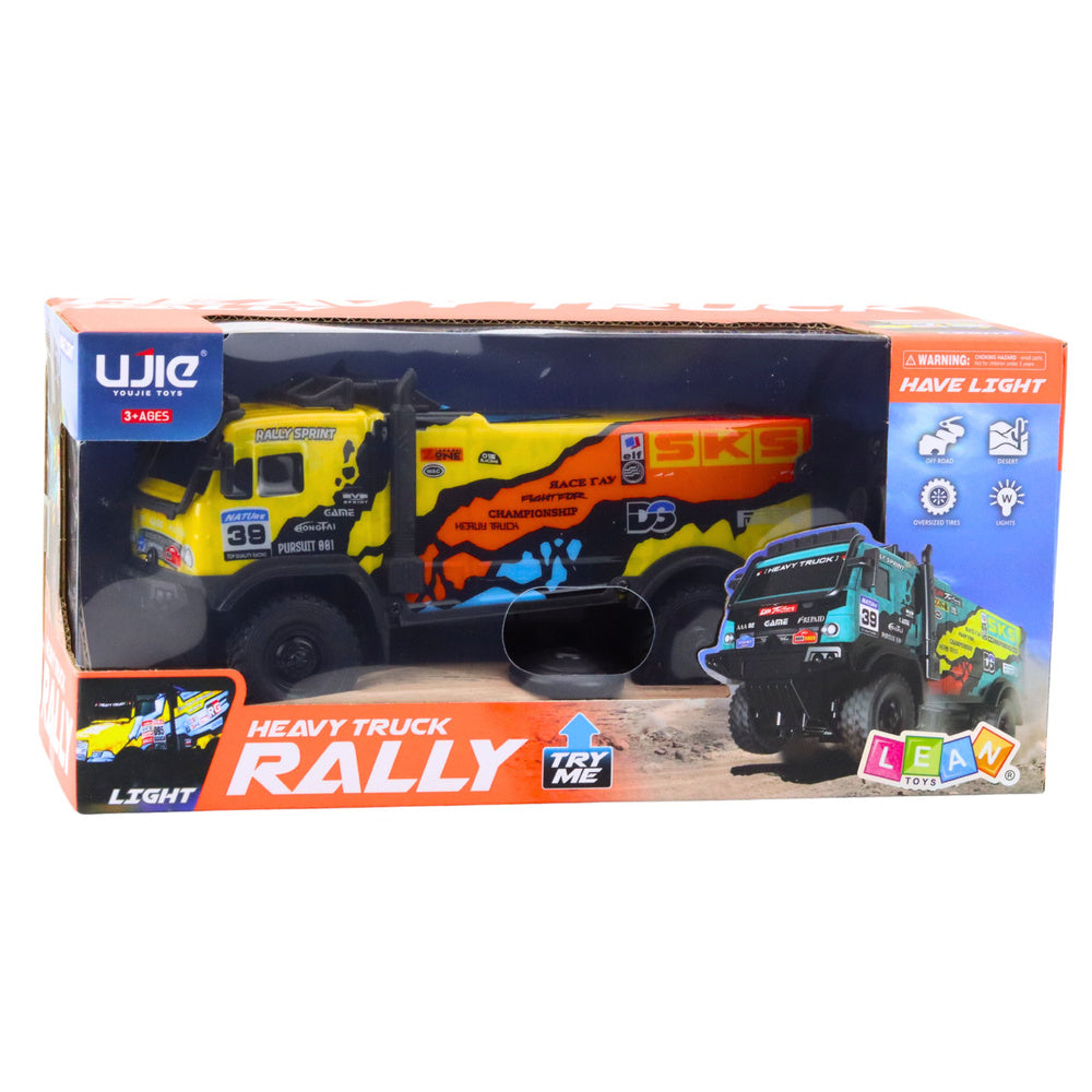 Kamion na daljinsko upravljanje SK RALLY -  narančasto/žuti