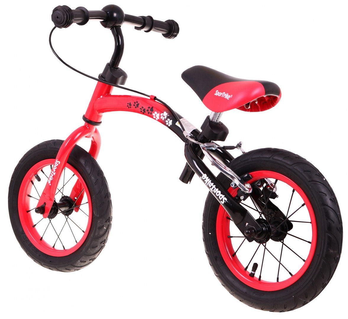 Bicikl bez pedala Boomerang - crveni