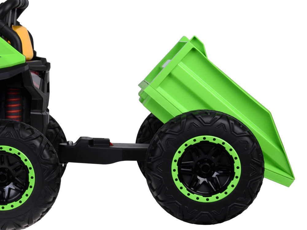 Buggy dvosjed 4×4 s prikolicom – zeleni