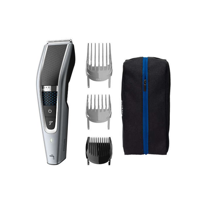 Philips 5000 series HC5630/15 šišač za kosu Crno, Srebro 28 Litij ion (Li-Ion)