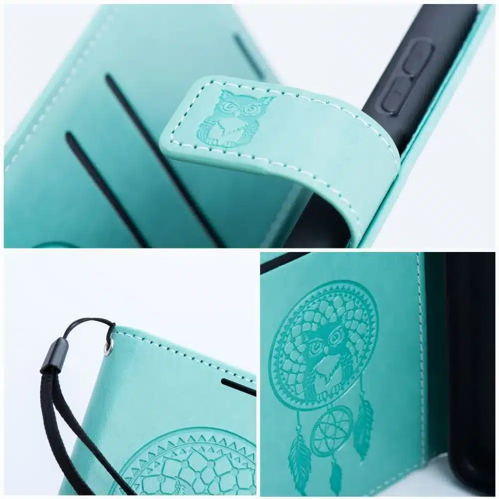 MEZZO Book case preklopna torbica za XIAOMI Redmi NOTE 12 PRO Plus 5G dreamcatcher green
