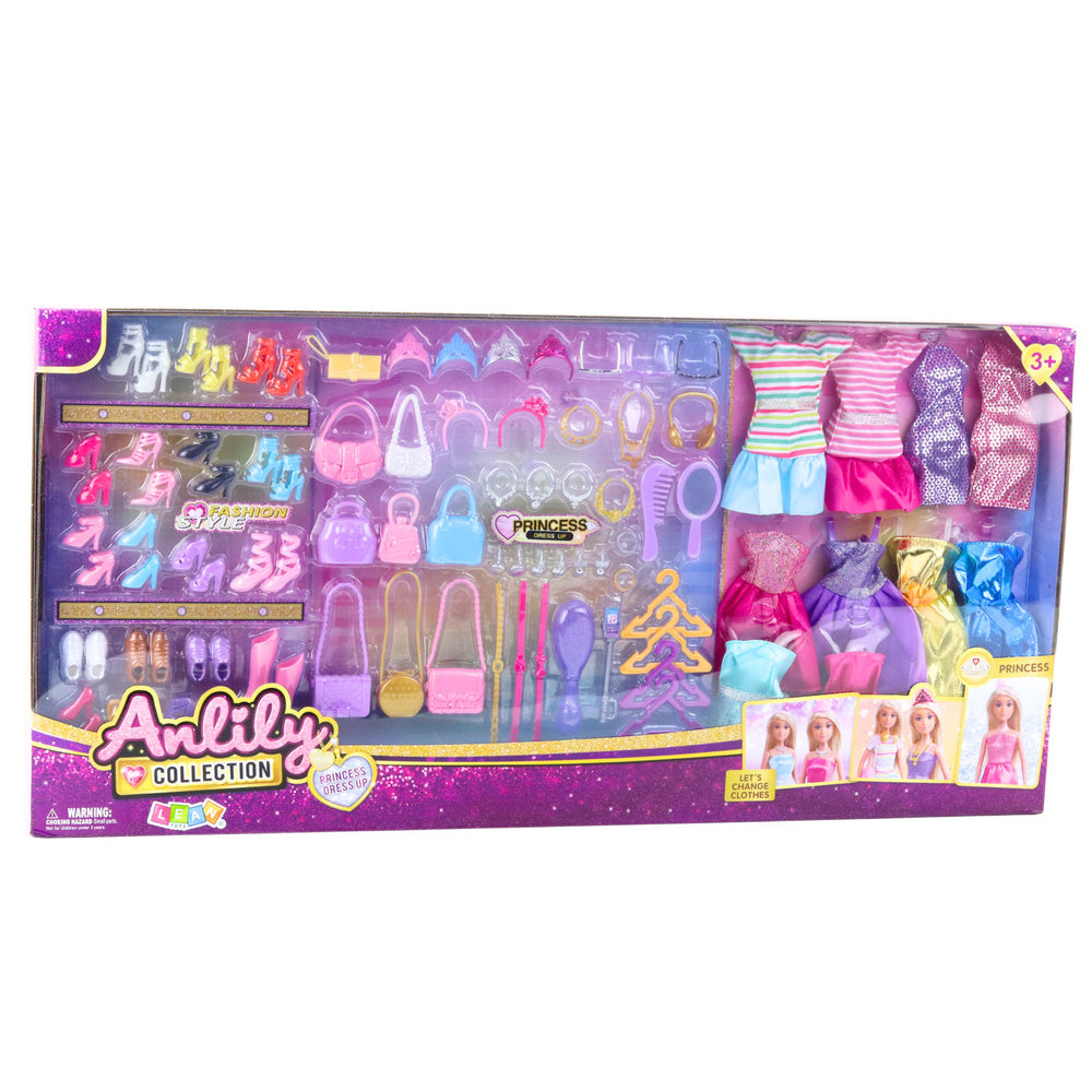 Set dodataka za lutku Anlily - 65 elemenata