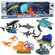 Set morskih figura sa pomičnim dijelovima Sea Animals - kornjača