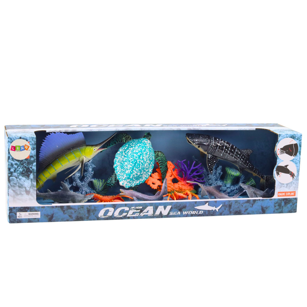 Set morskih figura sa pomičnim dijelovima Sea Animals - kornjača