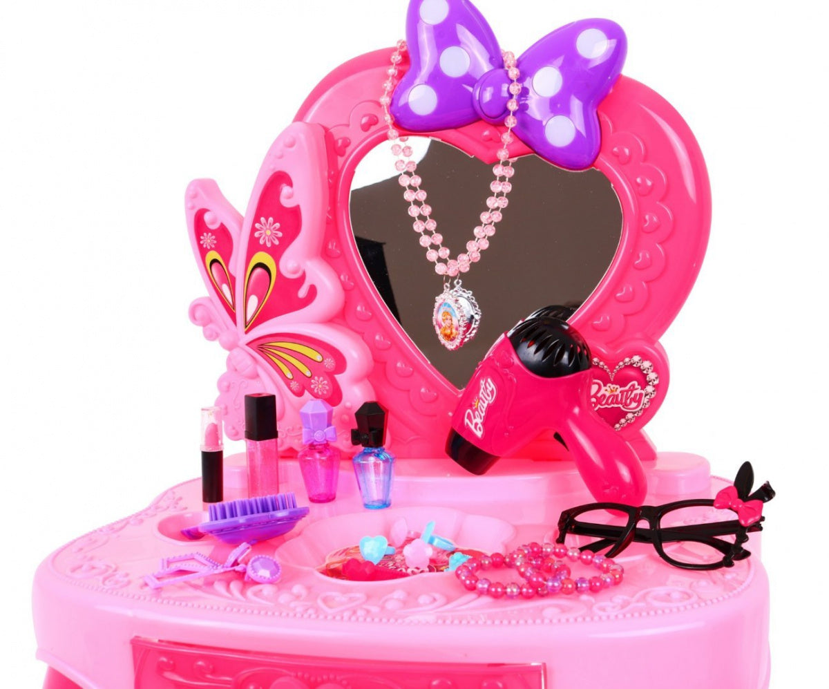 Dressing table with Hairdryer