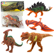 Set figura dinosaura 4u1 - T-Rex Pteranodon Stegosaurus Parasaurolophus