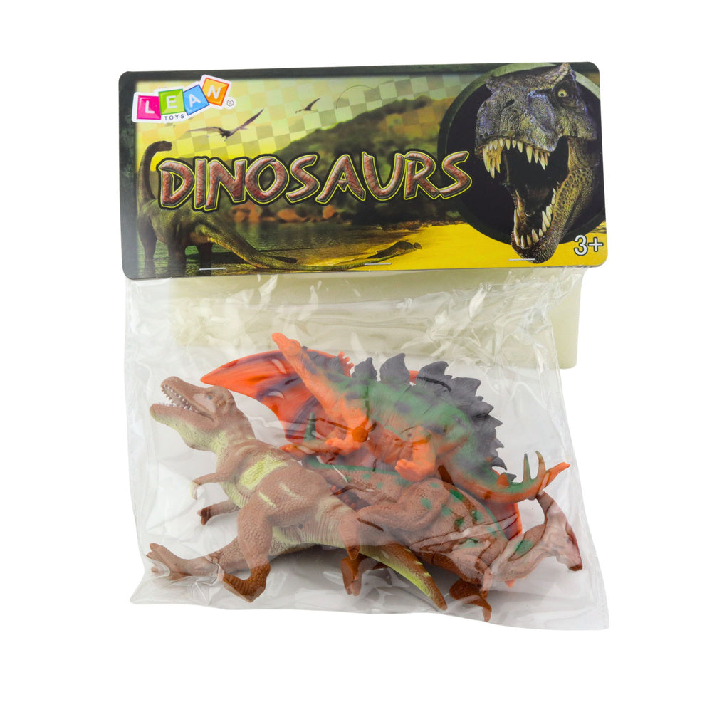 Set figura dinosaura 4u1 - T-Rex Pteranodon Stegosaurus Parasaurolophus