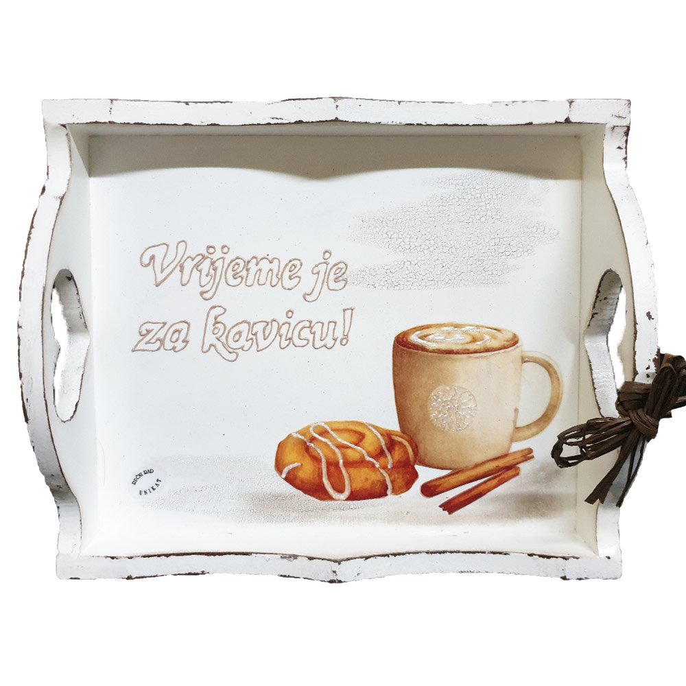 Itt az idő a kávéra!  Tálca   Š16037