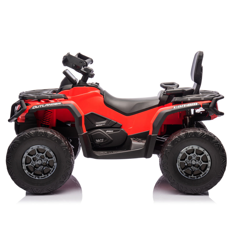 Quad na akumulator Can Am Outlander 4x4 DK-CA005 - dvosjed - crveni